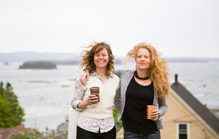 Melissa Raftery and Megan Wood of 44 North Coffee