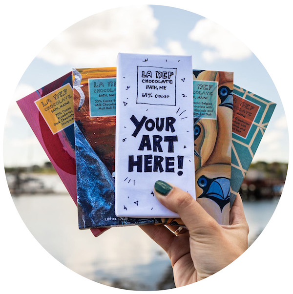 La Nef Chocolate Bar Art Contest - Island Institute