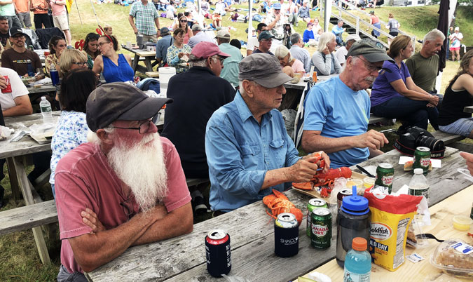 The lobster was fresh and tasty. PHOTO: TOM GROENING