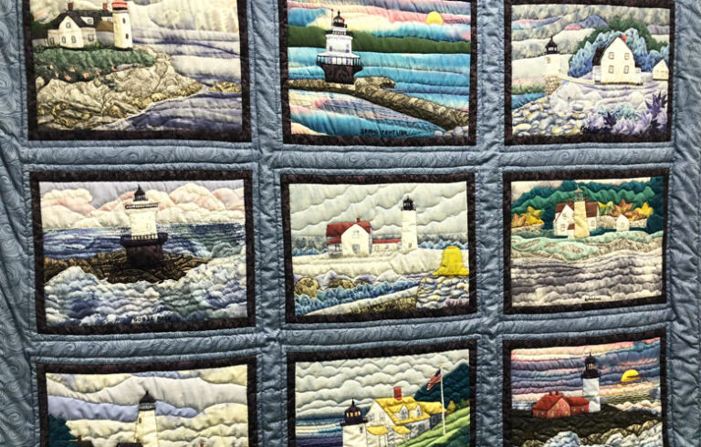 Quilt detail.