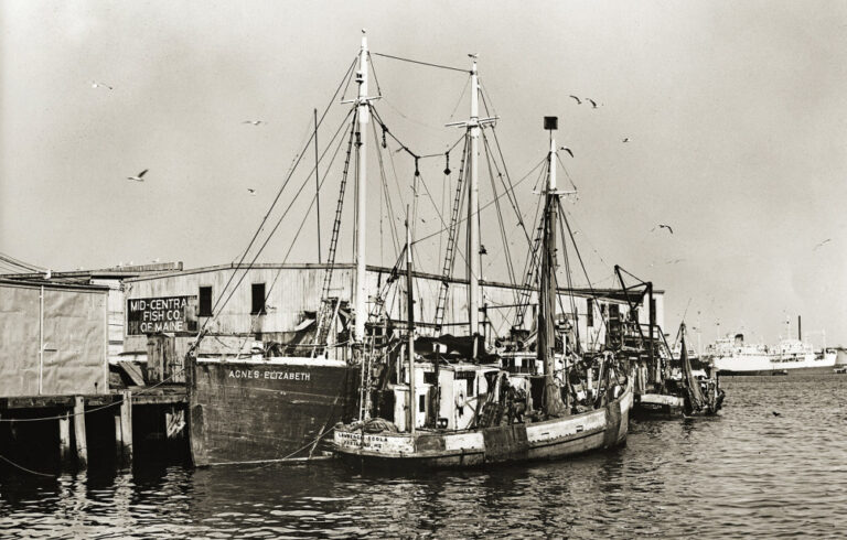 old photo of sail boat