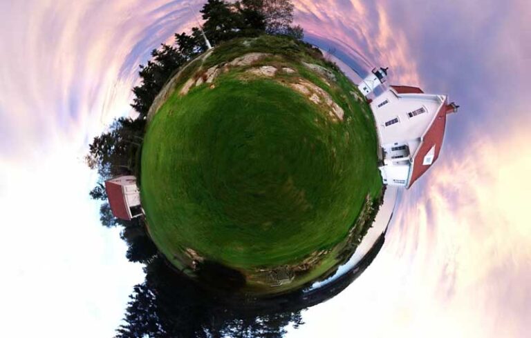 lighthouse sunset 360