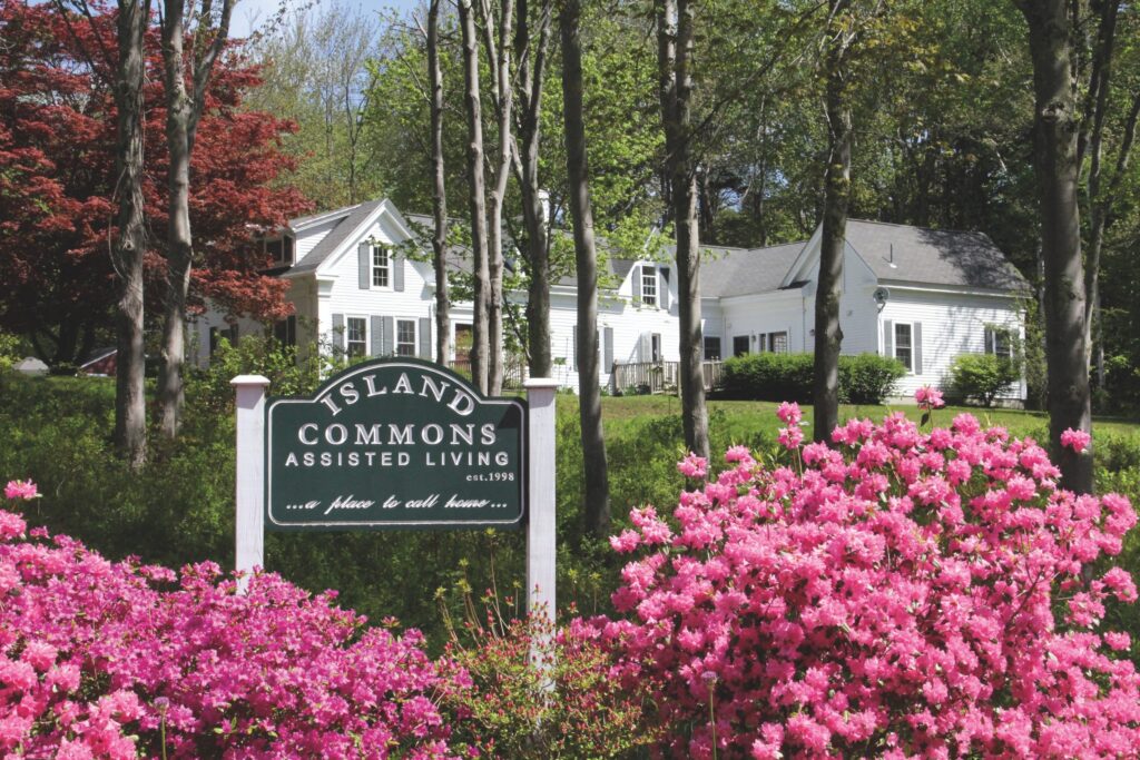 exterior of assisted living facility