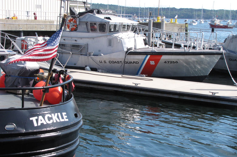 Rockland Coast Guard vessels.